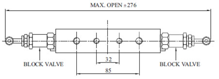 歧管- R - 5 Way-03(直接安装)图2